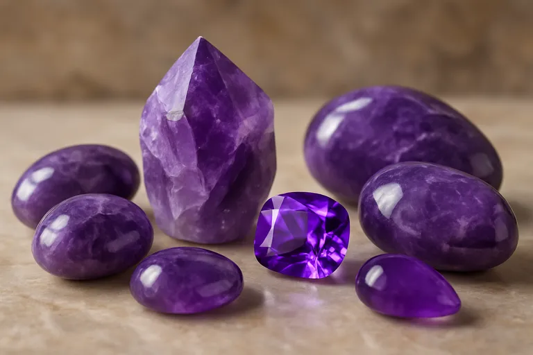 Betekenis van paarse stenen