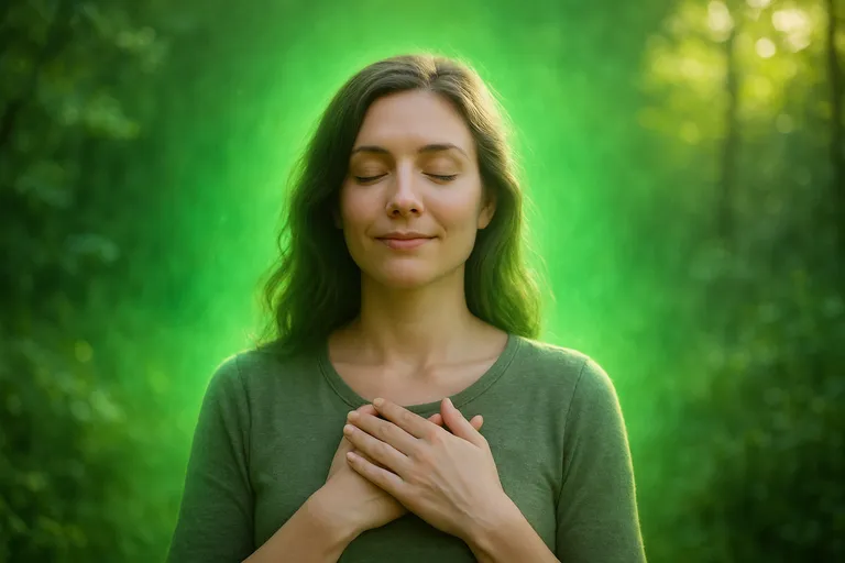 De kracht van de groene aura voor rust, compassie en groei vanuit je hart