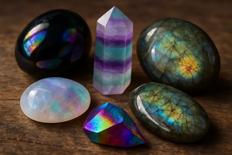 Ontdek de kracht en schoonheid van regenboogkleurige edelstenen en leer echte stenen herkennen