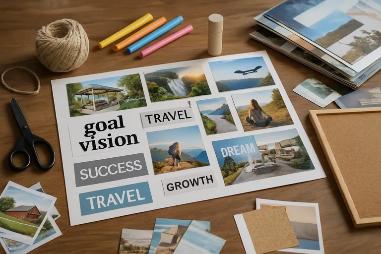 Soorten vision boards en materialen