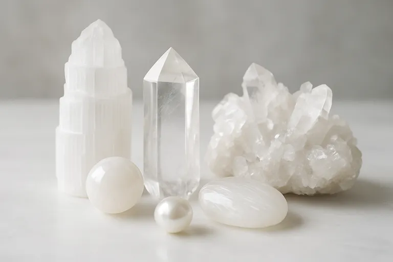 Witte edelstenen: symboliek en werking voor rust, helderheid en bescherming