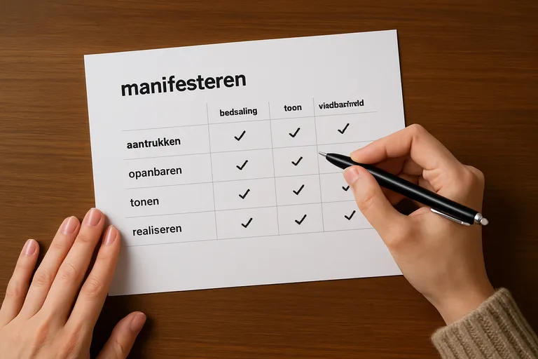 Zo kies je het juiste synoniem